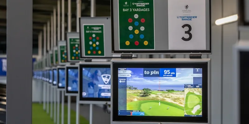 Latest golf tech at Formby Hall Golf Resort and Spa Hotel. Golf Planet Holidays