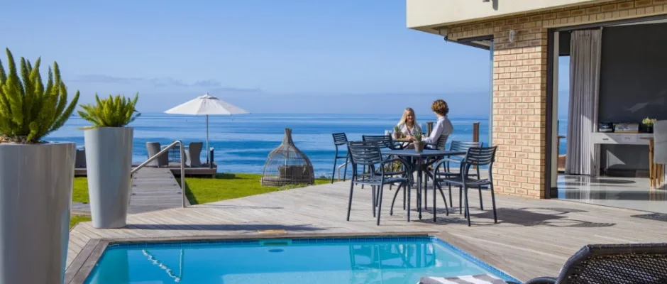 Memorable views at African Oceans Manor, Mossel Bay, South Africa. Golf Planet Holidays.