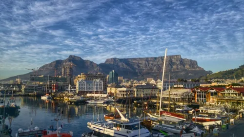 Stunning Table Mountain in Cape Town, South Africa. Golf Planet Holidays