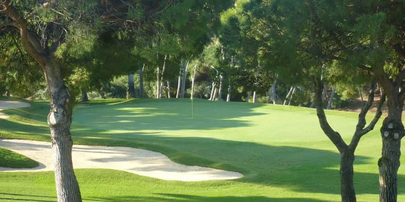 Plenty of trees at Golf Torrequebrada, Malaga, Costa del Sol, Spain. Golf Planet Holidays