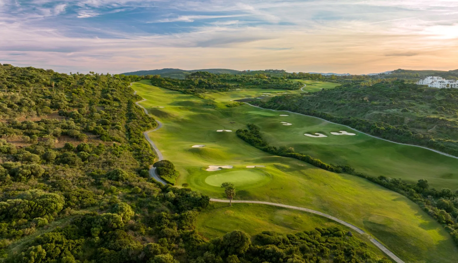Two holes for the price of one at La Hacienda Golf Links, Costa del Sol, Spain. Golf Planet Holidays.