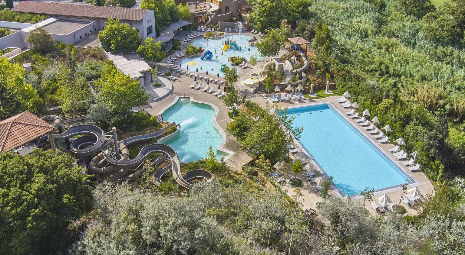 The family Aqua Park at The Westin Resort Costa Navarino, Greece