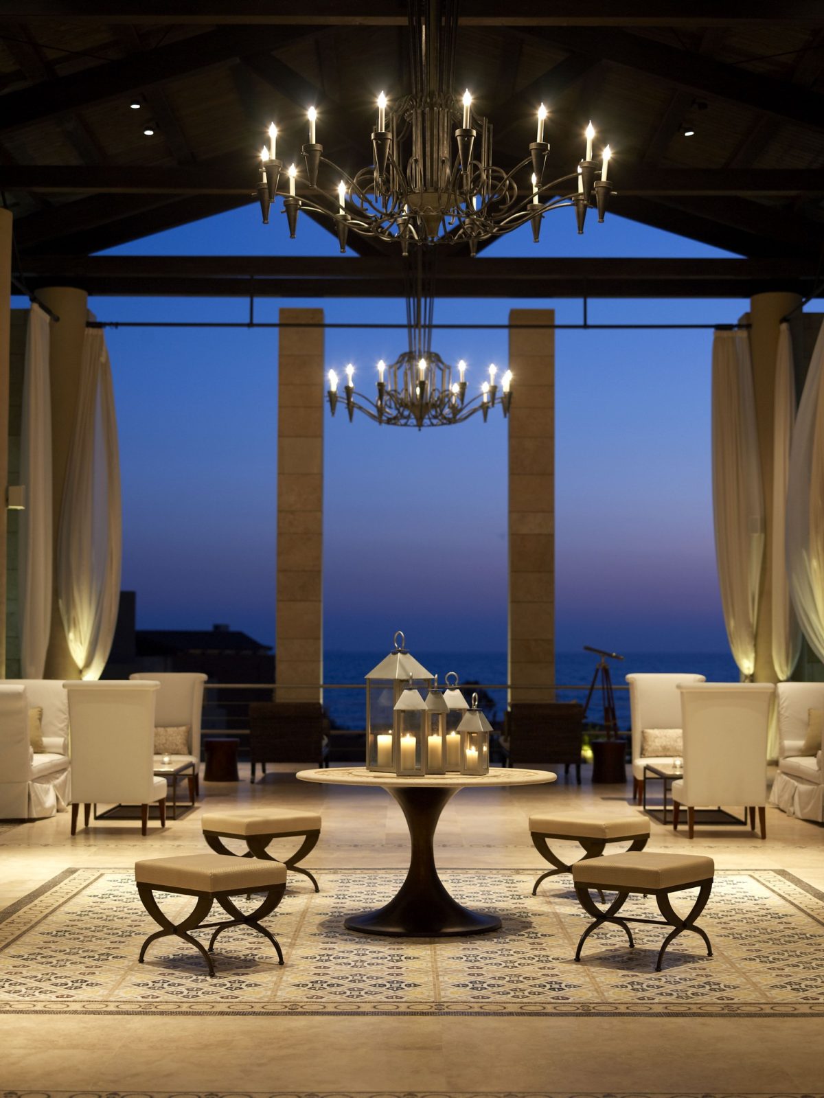 Lobby 2 at The Romanos, Costa Navarino, Greece