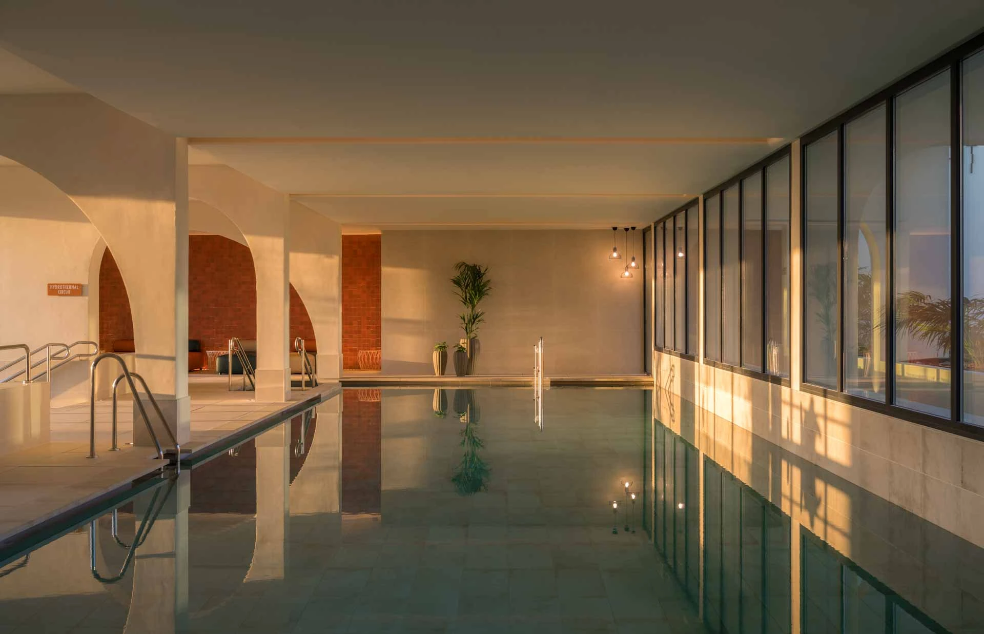 In the spa at Sotogrande Golf and Spa Hotel, Costa del Sol, Spain. Golf Planet Holidays.