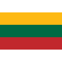 Lithuania National Flag. Golf Planet Holidays.